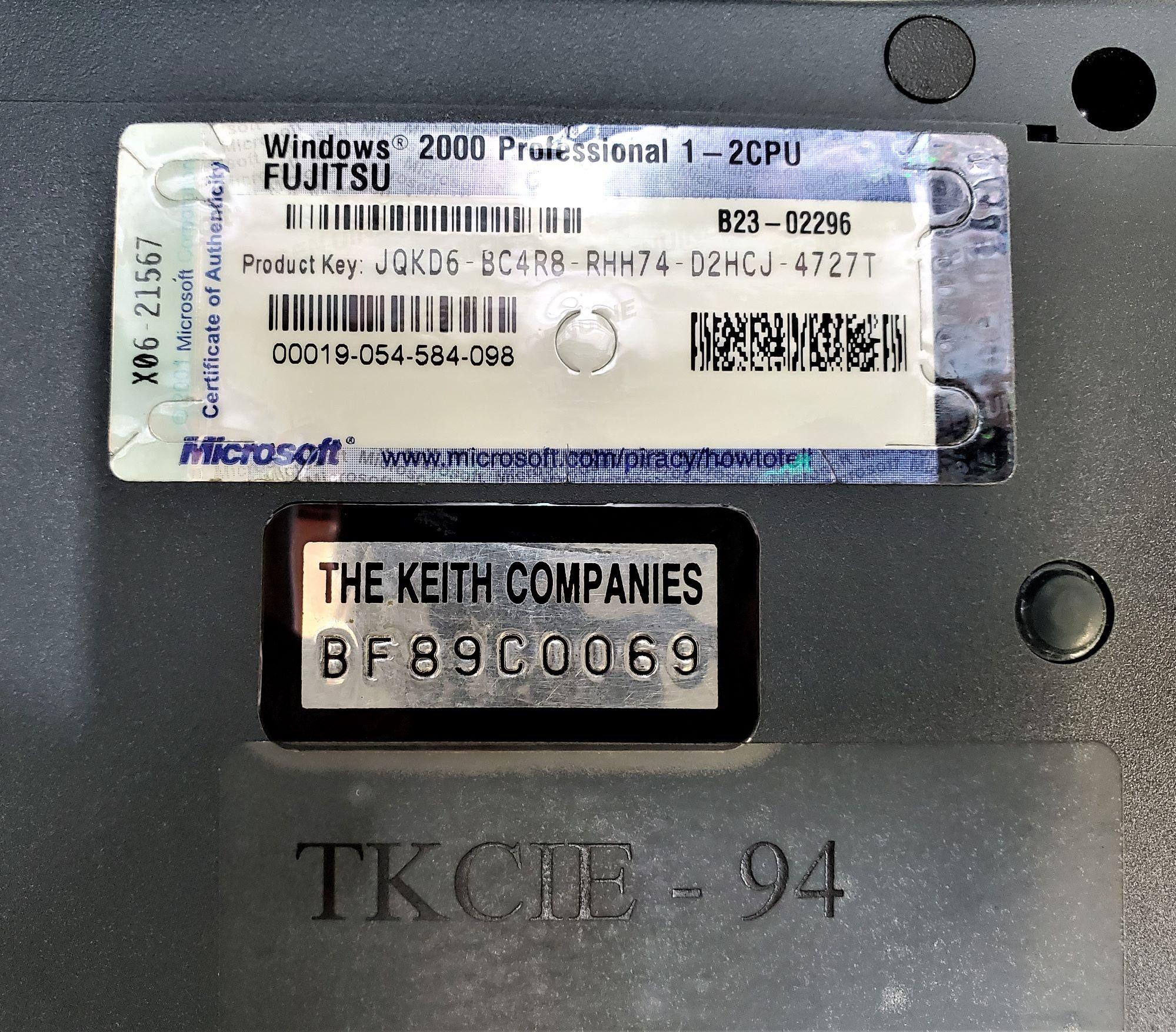 FUJITSU 3500 STYLISTIC TABLET PC