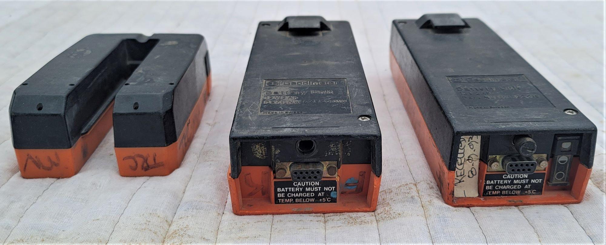 GEODIMETER BATTERY UNIT Set of 3