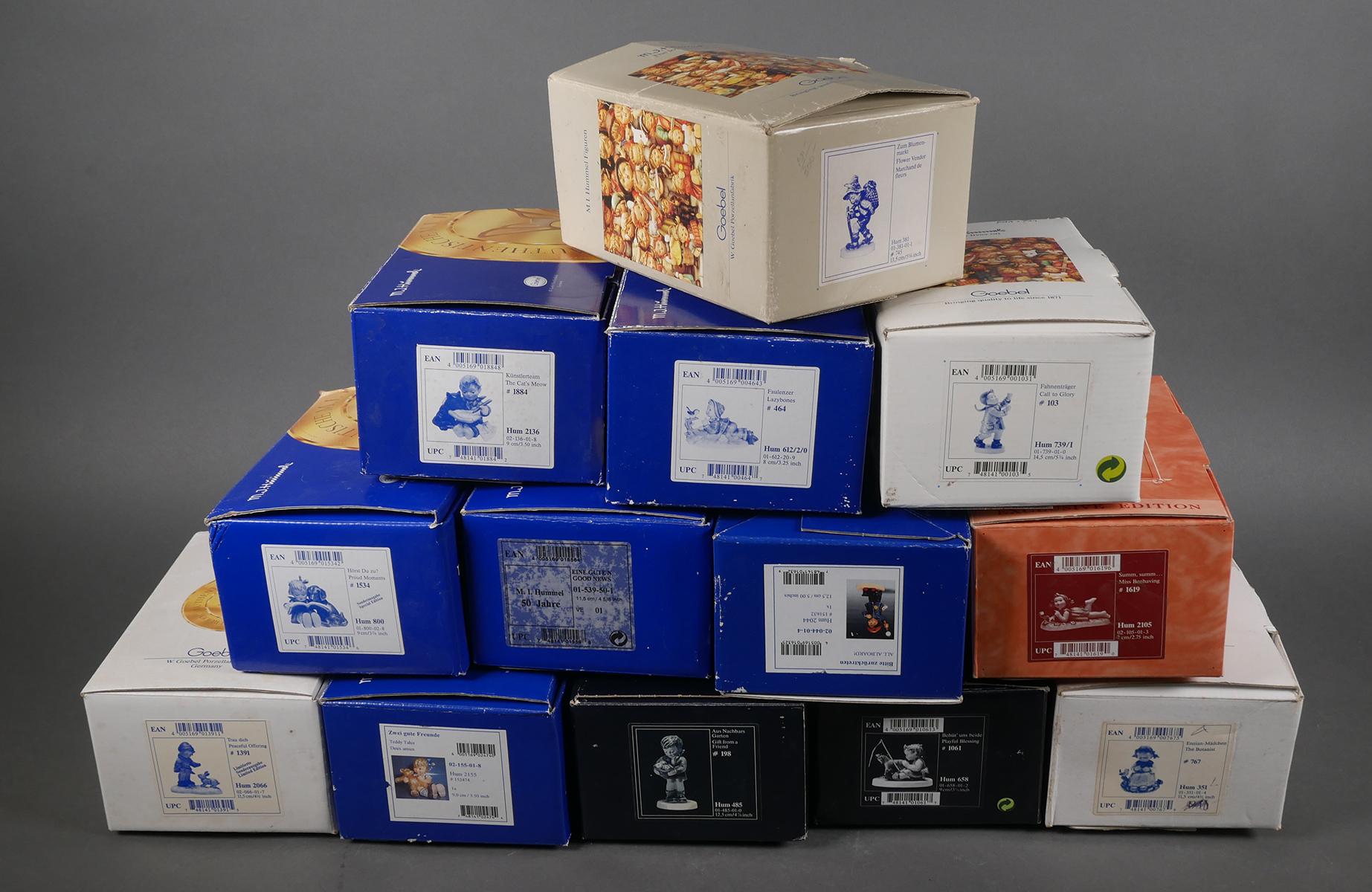 (13) Hummel Figurines