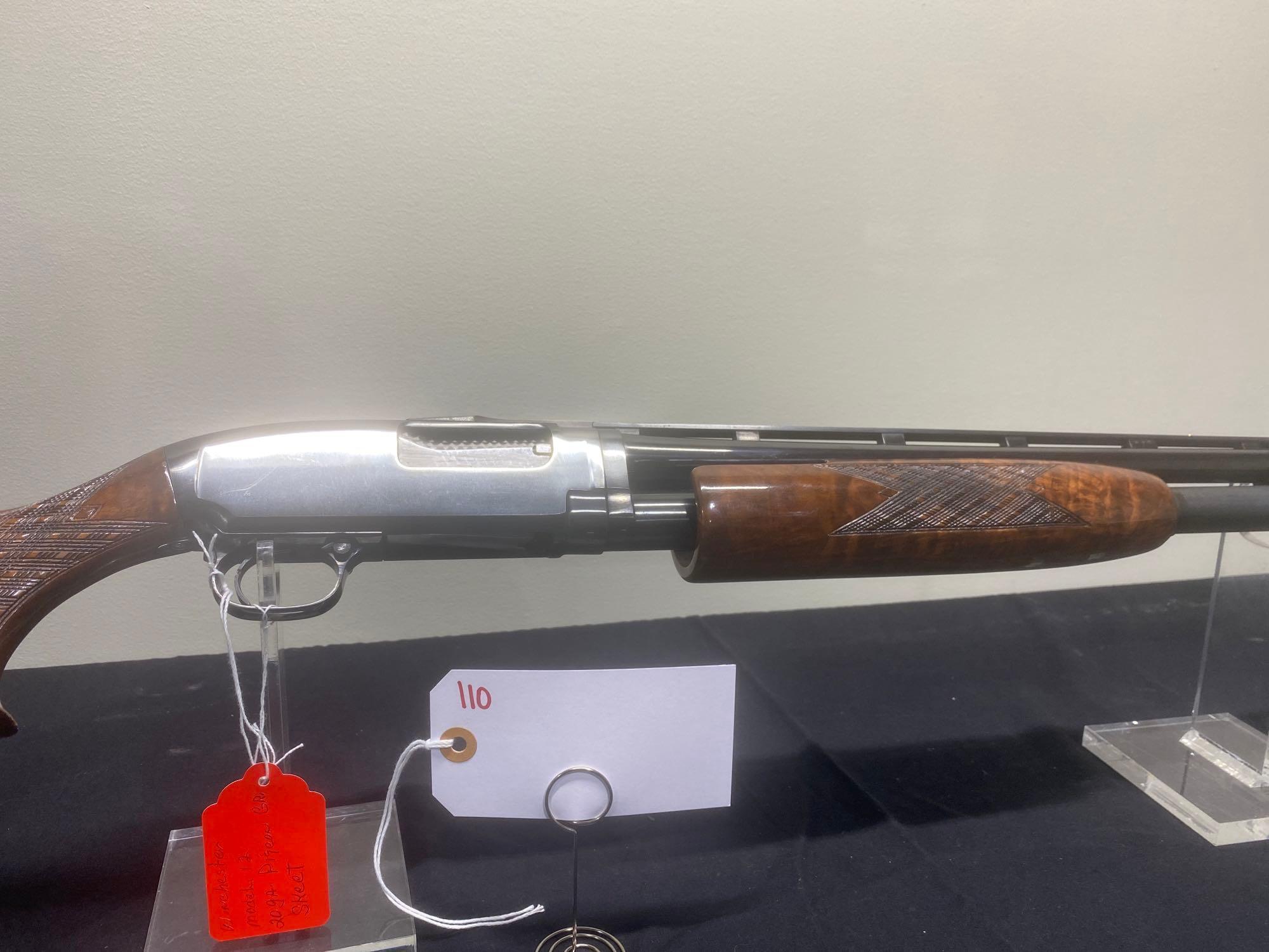 WINCHESTER MODEL 12 20 GA PIGEON GRADE SKEET VENT RIB WITH CUTTS MADE IN 1961 SN#1923364