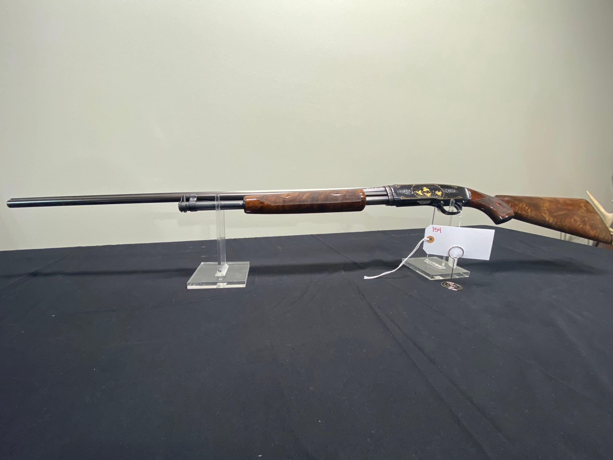 WINCHESTER MODEL 42 410 GA PIGEON GRADE SOLID RIB ENGRAVED WITH FOLD ENLAYS SN#66753