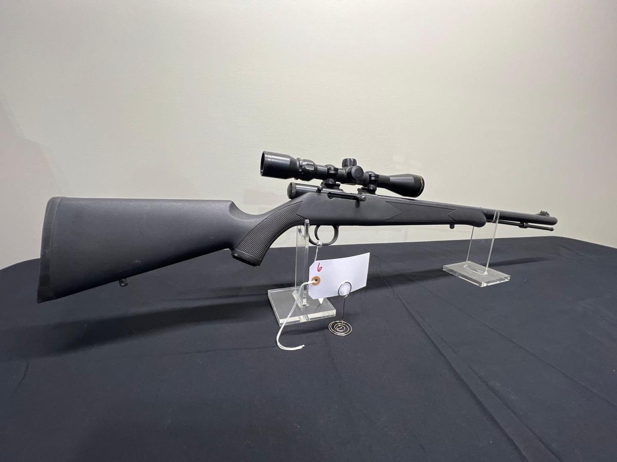 TRADITIONS TRACKER 50 CAL BLACK POWDER WITH 3X0X40 SCOPE SN#14-13-023126-09