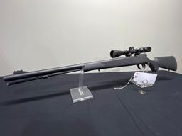TRADITIONS TRACKER 50 CAL BLACK POWDER WITH 3X0X40 SCOPE SN#14-13-023126-09