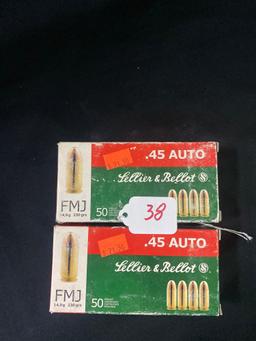 LELLIER & BELLOT 45 ACP (X2)