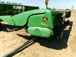 John Deere 608C 8 row wide Corn Header