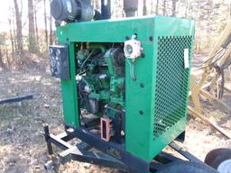 John Deere 4045T Power Unit & Trailer
