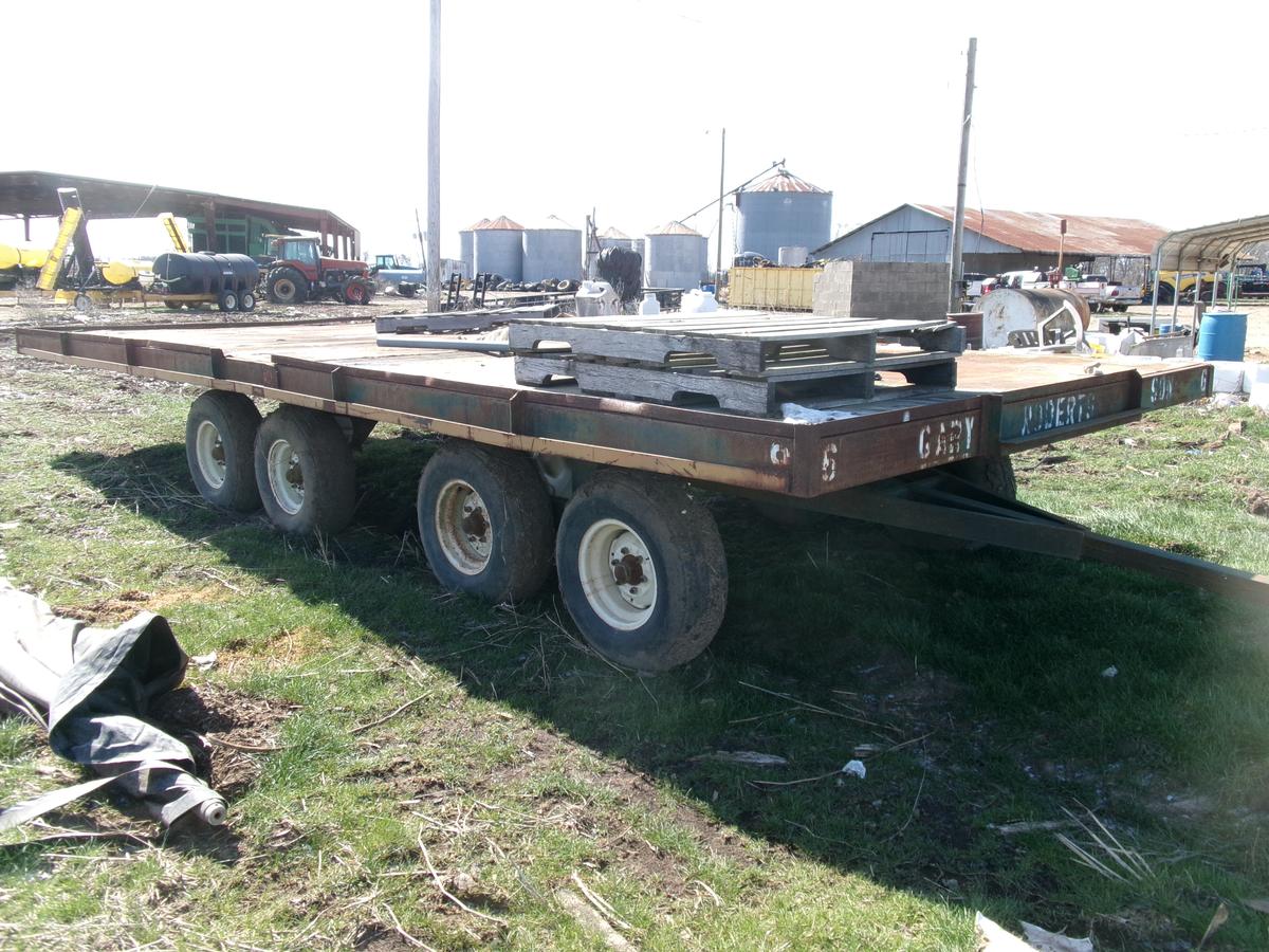 Tandem Axle Cotton Wagon