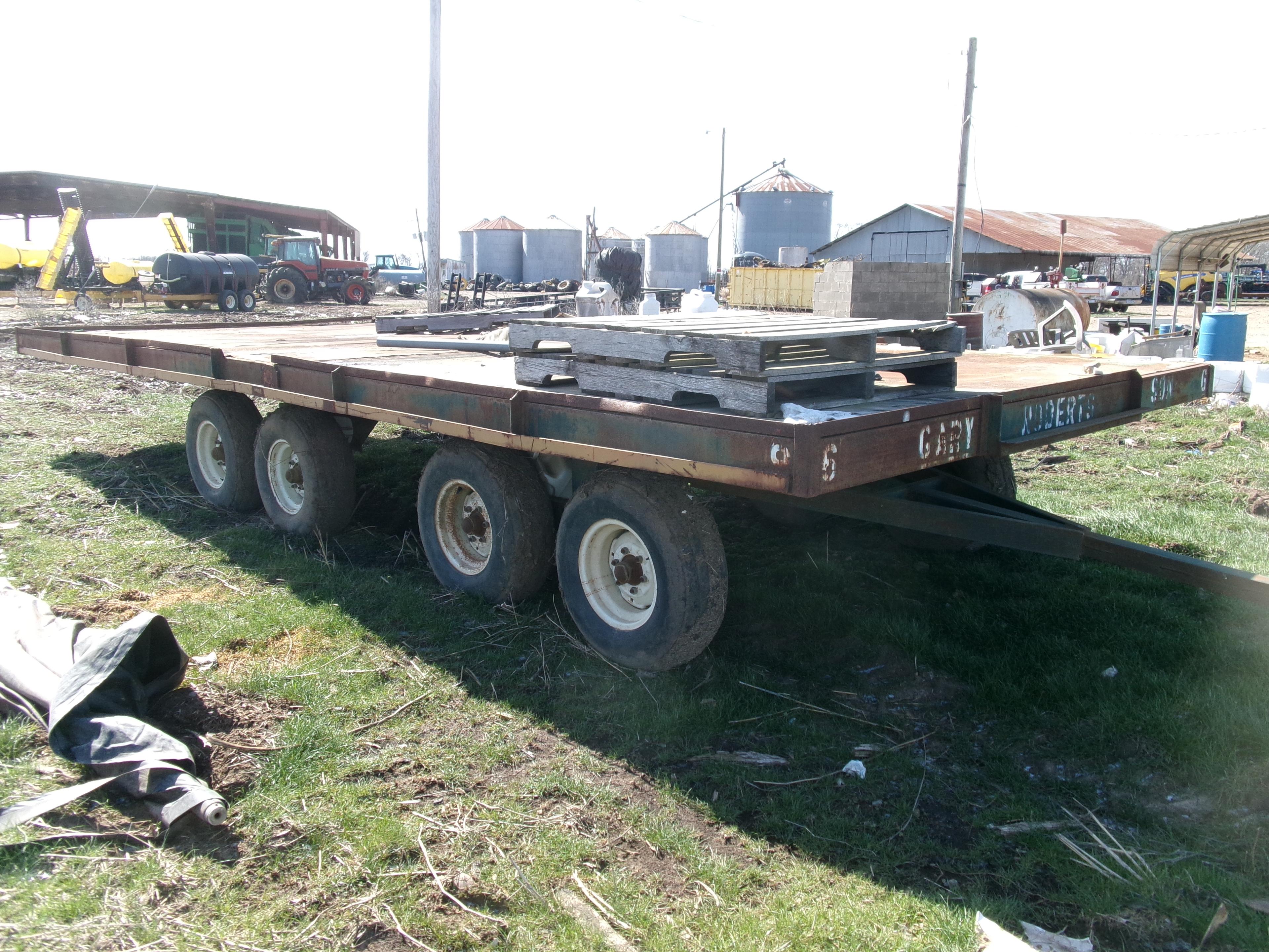 Tandem Axle Cotton Wagon