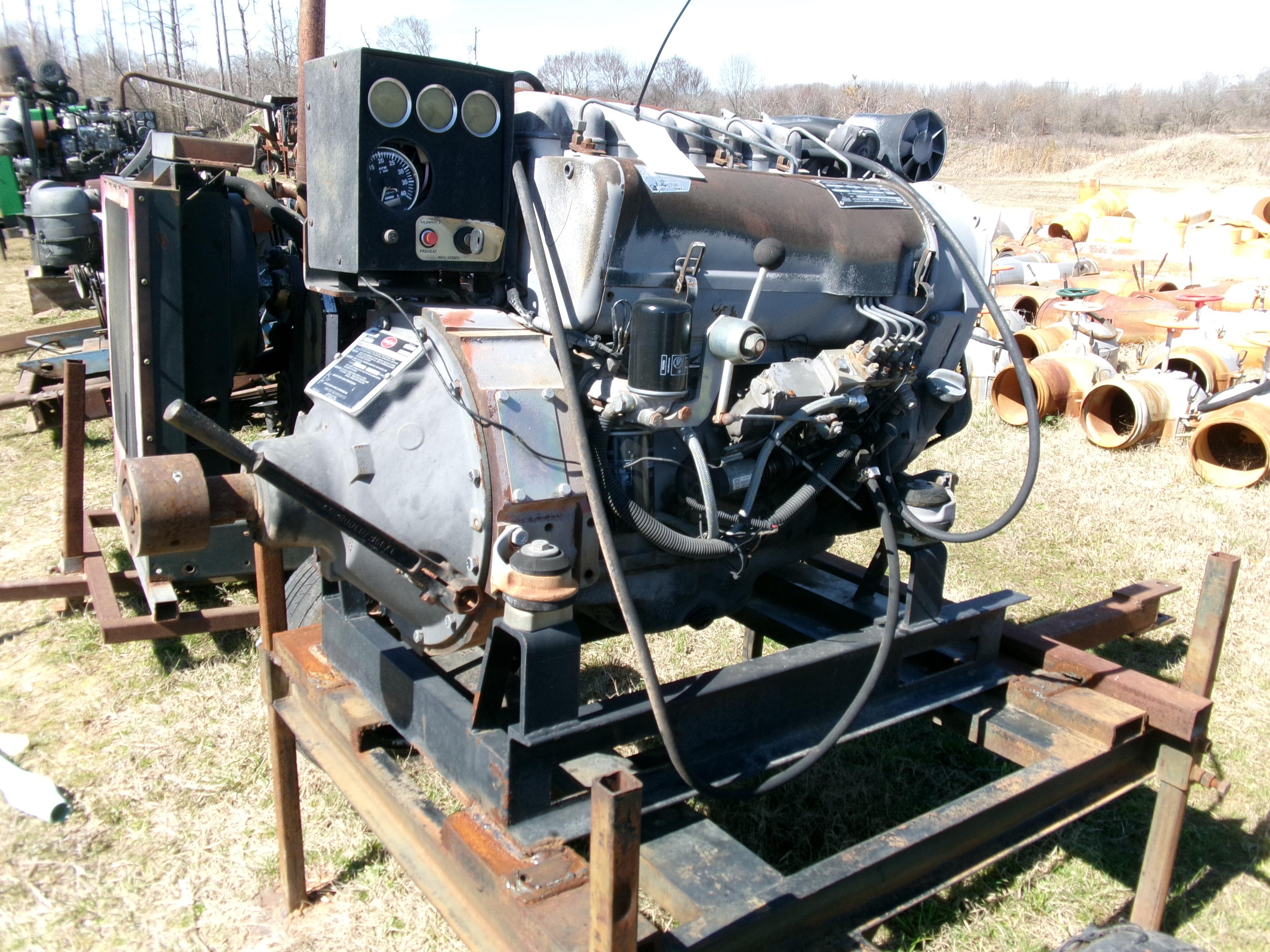 Deutz 4 cyl Power Unit & Trailer, #08826460
