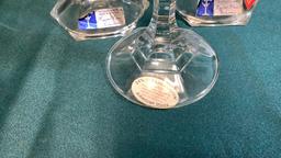 CRYSTAL CANDLESTICKS