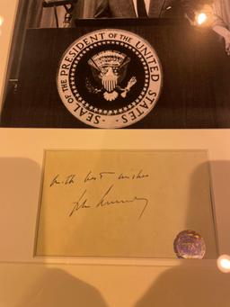 President John F. Kennedy Original Signature GFA Authenticated - Selling No Reserve!