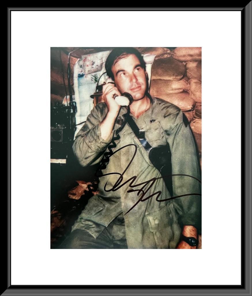 Oliver Stone Signed Photo - Selling No Reserve!