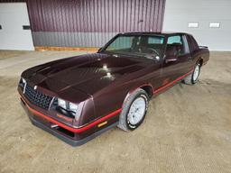 1987 Chevrolet Monte Carlo SS Aero Coupe - SELLING NO RESERVE!
