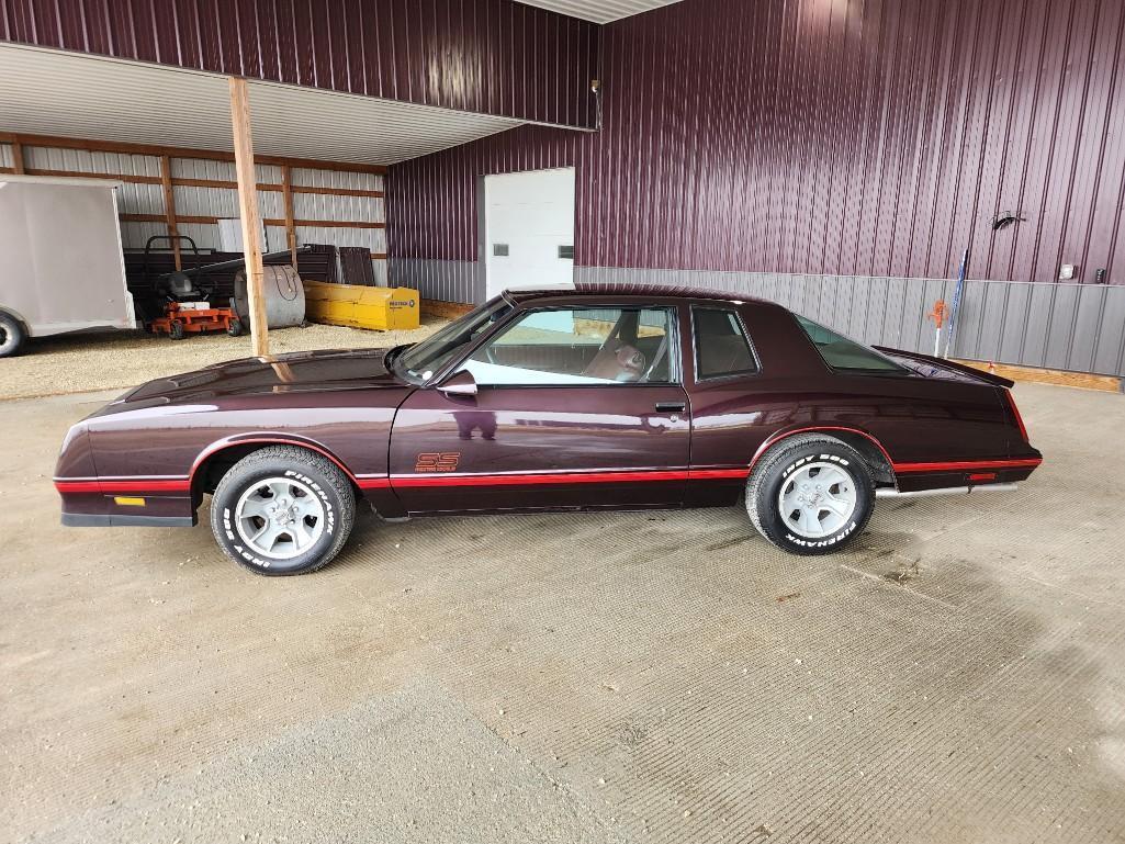 1987 Chevrolet Monte Carlo SS Aero Coupe - SELLING NO RESERVE!