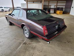 1987 Chevrolet Monte Carlo SS Aero Coupe - SELLING NO RESERVE!