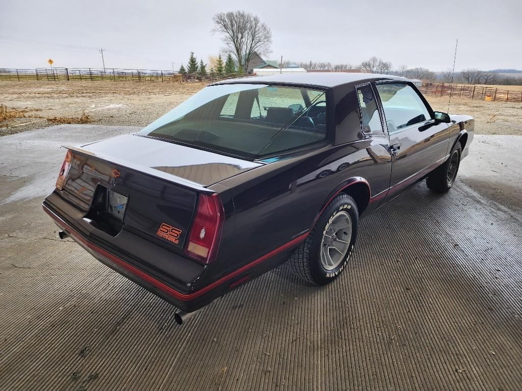 1987 Chevrolet Monte Carlo SS Aero Coupe - SELLING NO RESERVE!