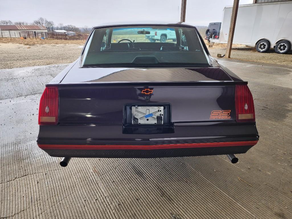 1987 Chevrolet Monte Carlo SS Aero Coupe - SELLING NO RESERVE!