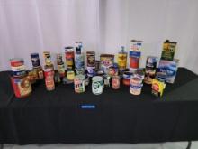 Oil & Lubricant Can Collection - SELLING NO RESERVE