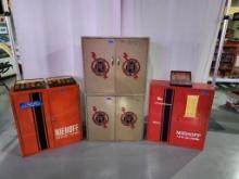 4 Parts Cabinets & 3 Trays - SELLING NO RESERVE