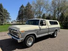 1973 Ford F250 Ranger XLT Camper Special 2WD - SELLING NO RESERVE