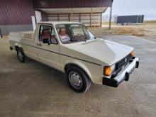 1981 Volkswagen Rabbit Pickup LX Diesel - SELLING NO RESERVE!