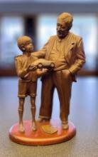 "Two Ferdinands" Sculptor: J. Paul Nesse