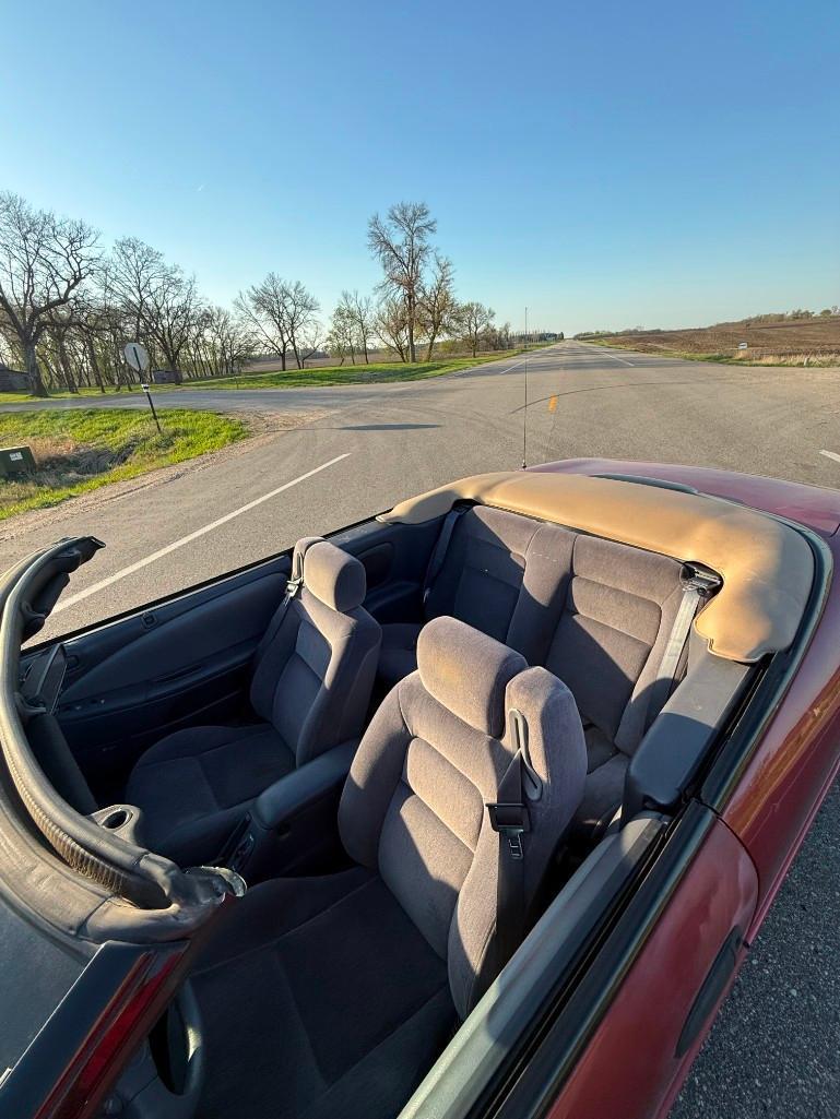 1997 Chrysler Sebring Convertible - SELLING NO RESERVE