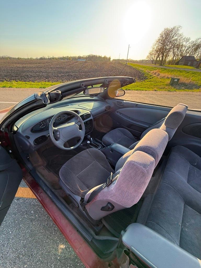 1997 Chrysler Sebring Convertible - SELLING NO RESERVE