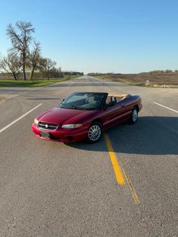 1997 Chrysler Sebring Convertible - SELLING NO RESERVE