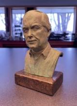 Bust of Roger Penske Sculptor: J. Paul Nesse