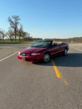 1997 Chrysler Sebring Convertible - SELLING NO RESERVE