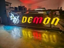 Dodge Demon Lighted Sign