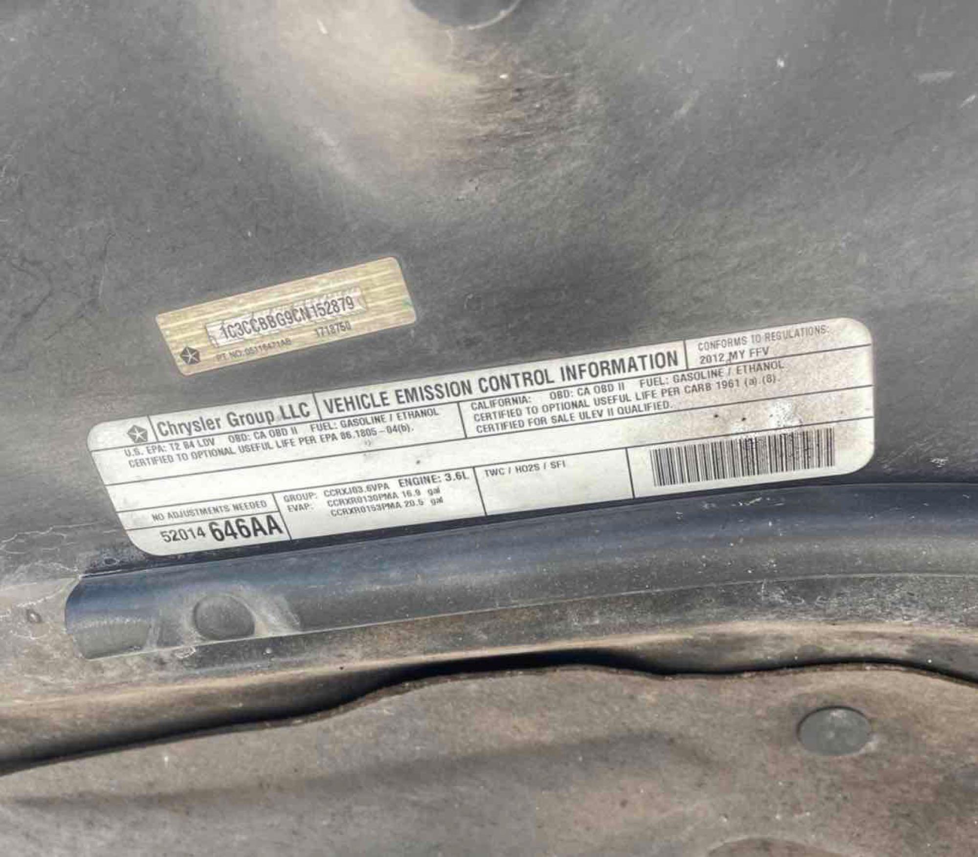 2012 Chrysler 200