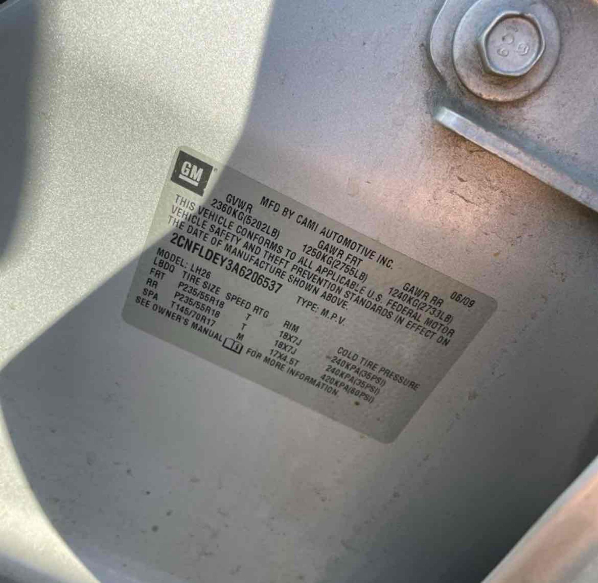 2010 Chevrolet Equinox