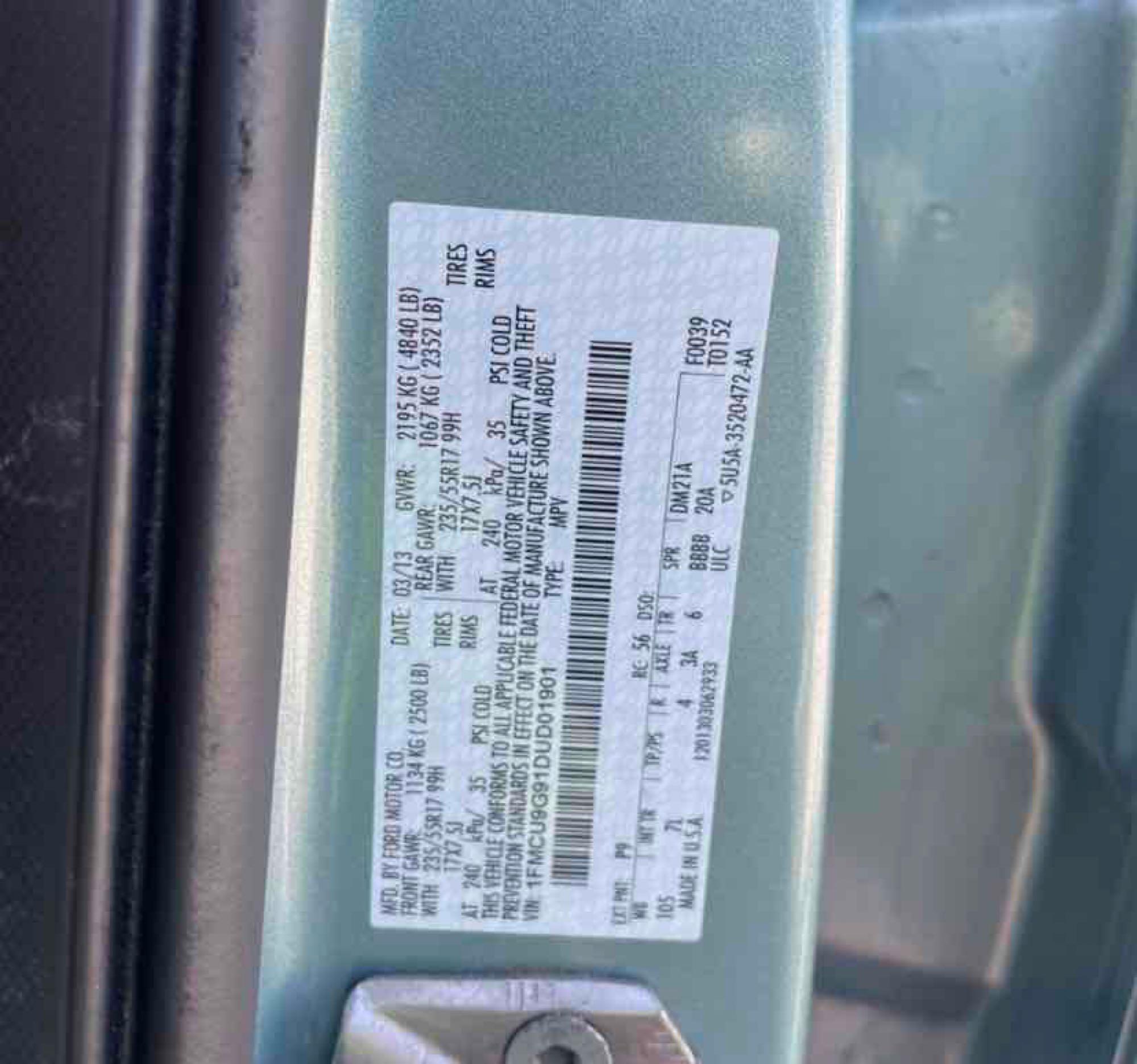 2013 Ford Escape