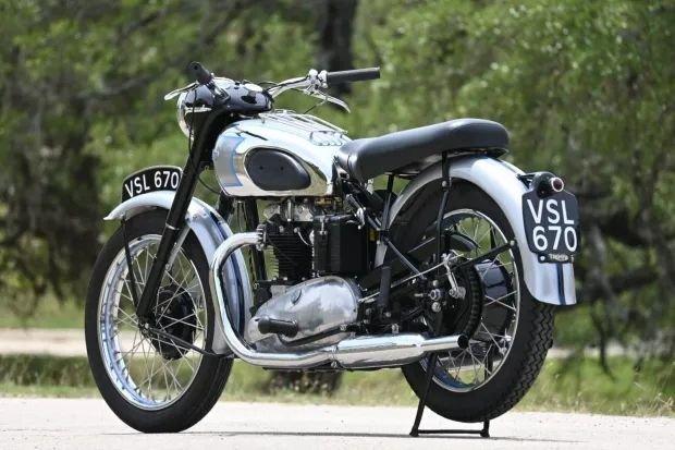 1952 Triumph 6T Thunderbird Motorcycle