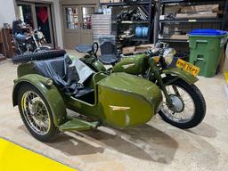 1960 Chang Jiang CJ750 Motorcycle with Sidecar