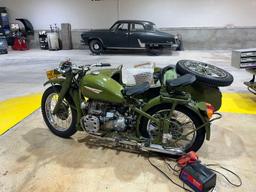 1960 Chang Jiang CJ750 Motorcycle with Sidecar