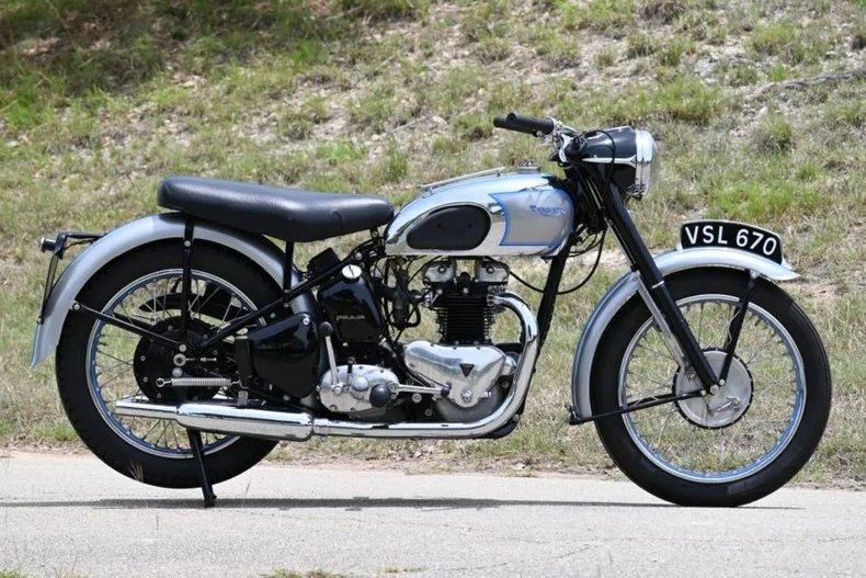 1952 Triumph 6T Thunderbird Motorcycle