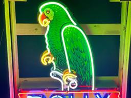 Neon Sign Polly Gas