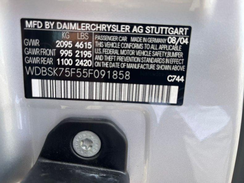 2005 Mercedes-Benz SL-Class SL 500