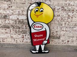 Porcelain Sign Esso Drop Boy