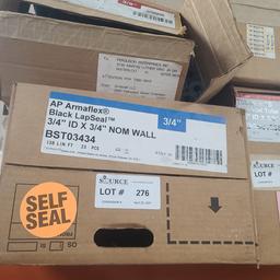 2 Cases of Pipe Insulation