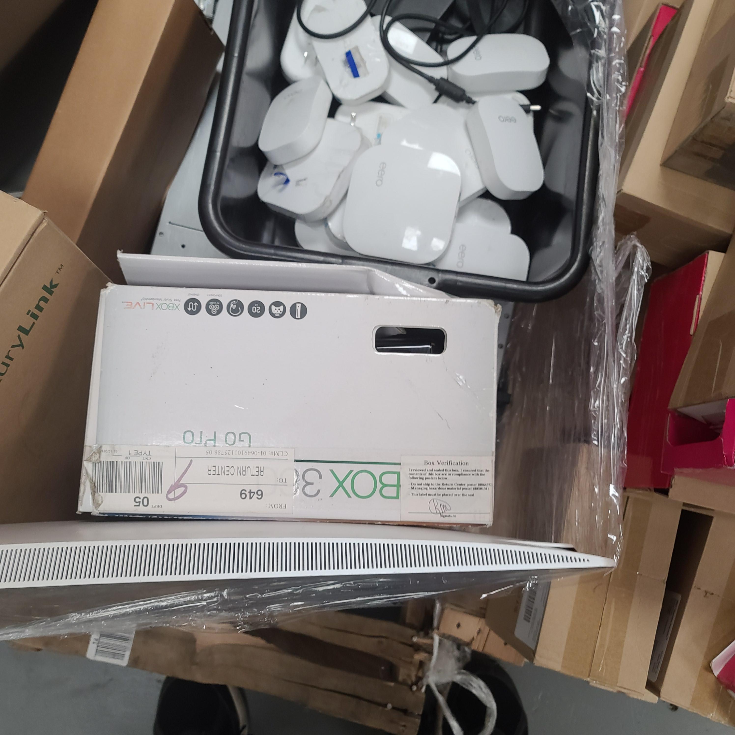 Skid of Computers & Electronics
