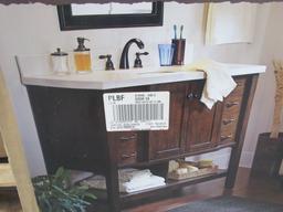 ALLEN + ROTH VANITY WITH TOP