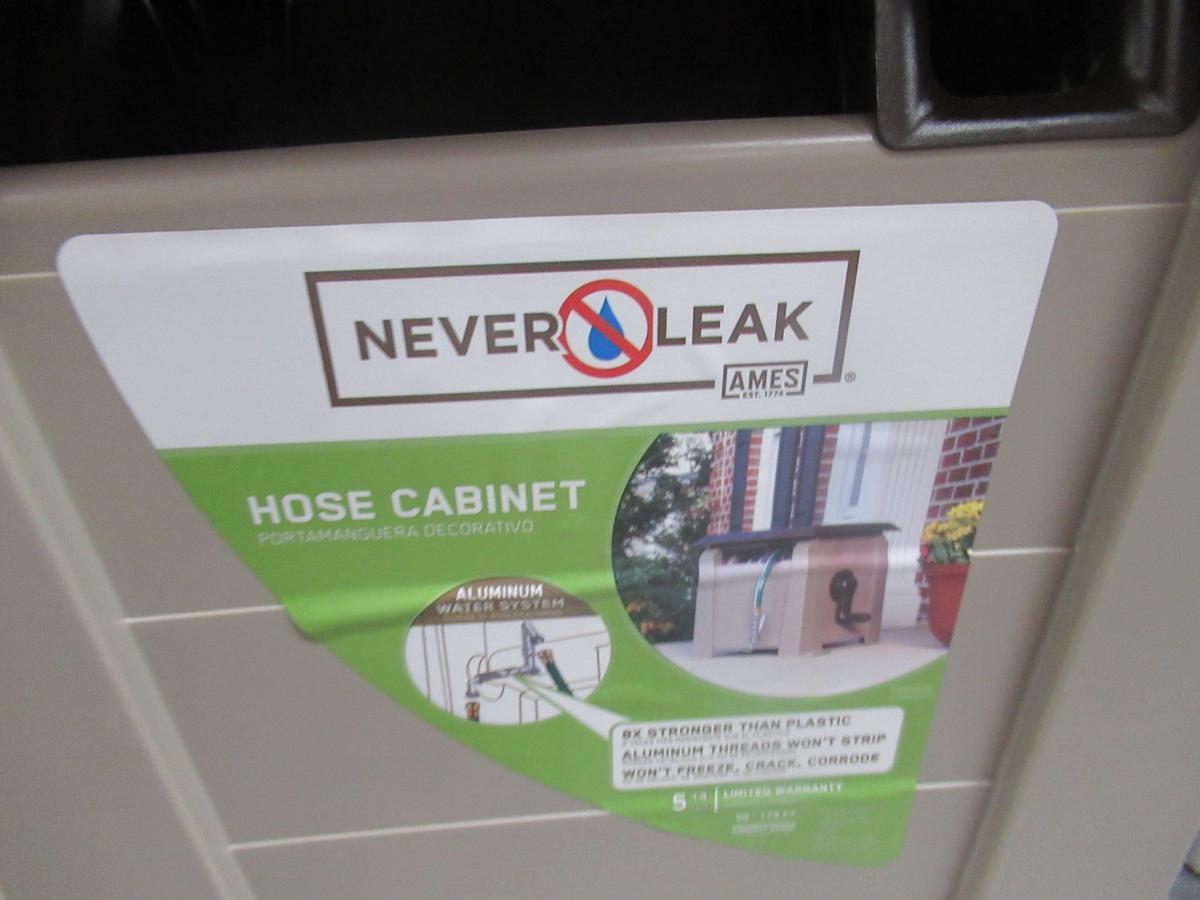 NEVER LEAK HOSE CABINET