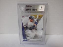 2017 FINEST AARON JUDGE #2 ROOKIE. BECKETT 9