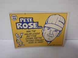 1970 TOPPS #458 PETE ROSE