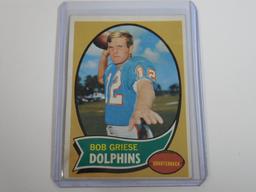 1970 TOPPS FOOTBALL #10 BOB GRIESE MIAMI DOLPHINS