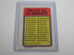 1970 TOPPS BASEBALL BOOKLETS #24 THE WILLIE MAYS STORY GIANTS